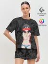 Женская пижама с шортами / Японская анимация