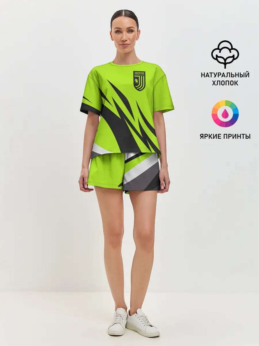 Женская пижама с шортами / Juventus