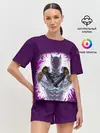 Женская пижама с шортами / JJBA Killer Queen