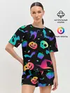 Женская пижама с шортами / RAINBOW HALLOWEEN | ХЭЛЛУИН