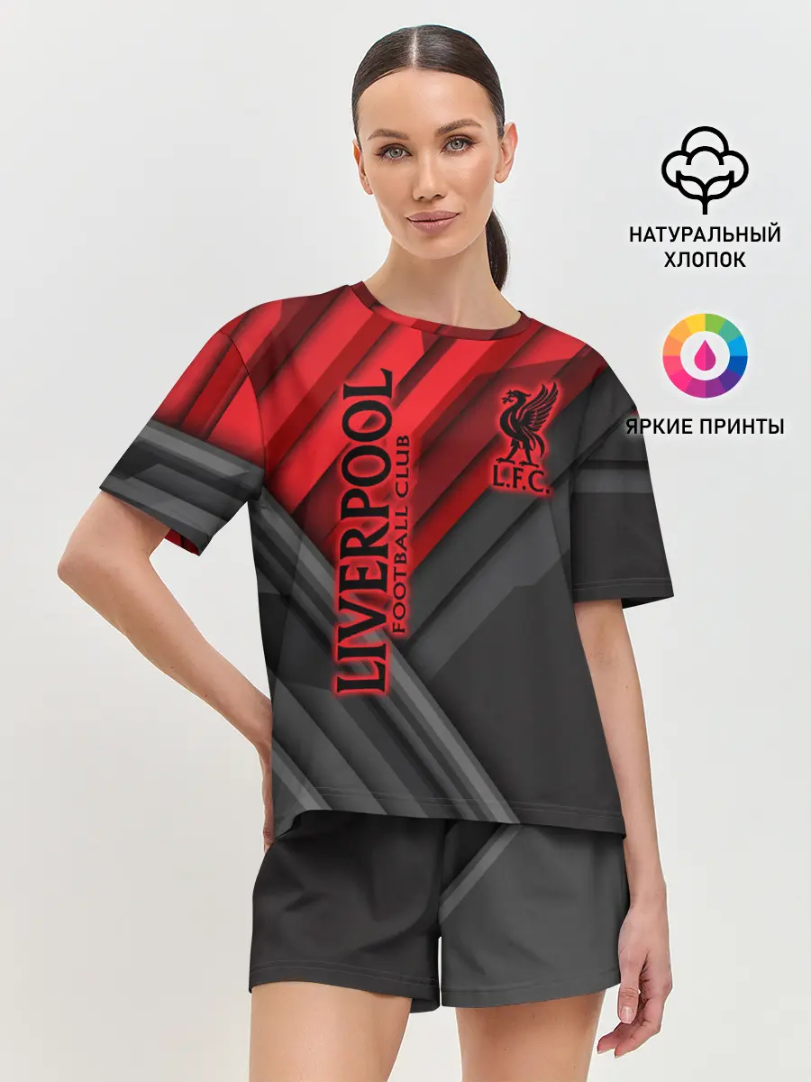 Женская пижама с шортами / Liverpool F.C.
