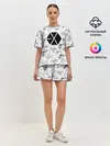 Женская пижама с шортами / EXO BAND АВТОГРАФЫ