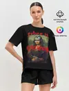 Женская пижама с шортами / Cyberpunk Mona Lisa