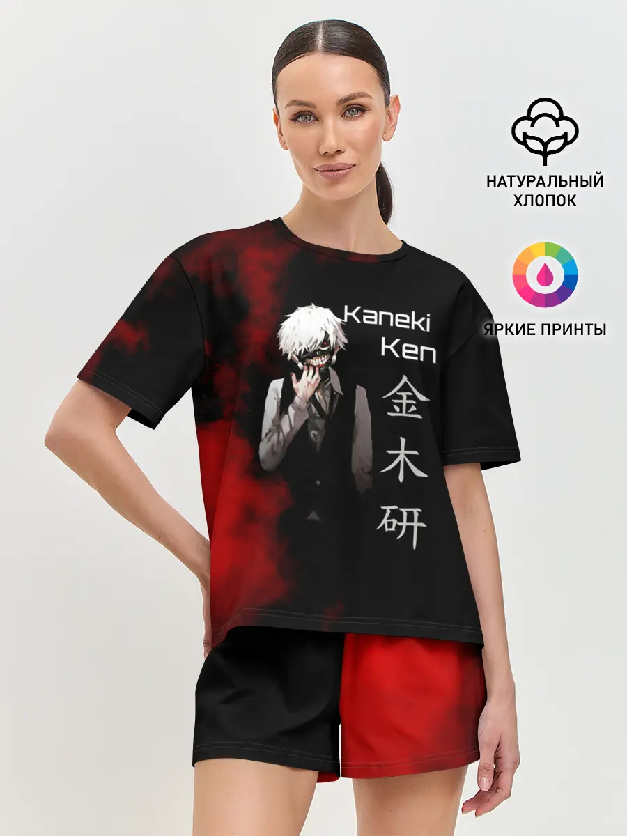 Женская пижама с шортами / Токийский гуль