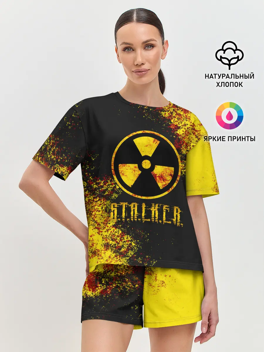 Женская пижама с шортами / S.T.A.L.K.E.R.