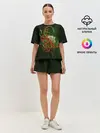 Женская пижама с шортами / Медуза