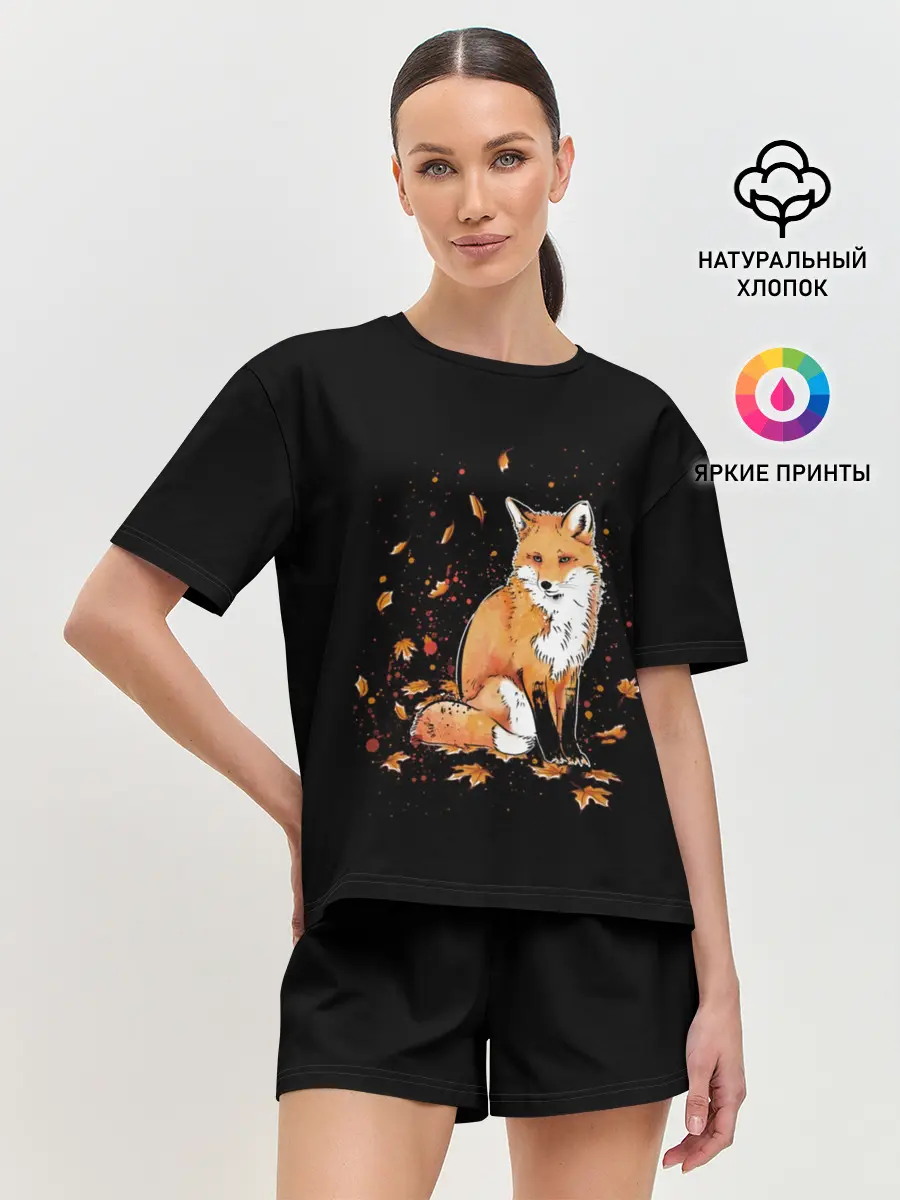 Женская пижама с шортами / FOX