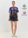 Женская пижама с шортами / CYBERPUNK 2077 - КИАНУ