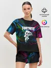 Женская пижама с шортами / Fortnite x Marshmallow.