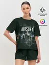 Женская пижама с шортами / AIRSOFT