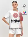 Женская пижама с шортами / EXO