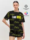 Женская пижама с шортами / I am WHO