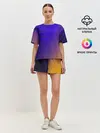 Женская пижама с шортами / Градиент PRO