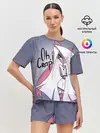 Женская пижама с шортами / ОТЕЛЬ ХАЗБИН ВЕГГИ