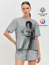 Женская пижама с шортами / finn wolfhard