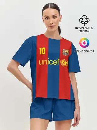 Женская пижама с шортами / Роналдиньо Ретро
