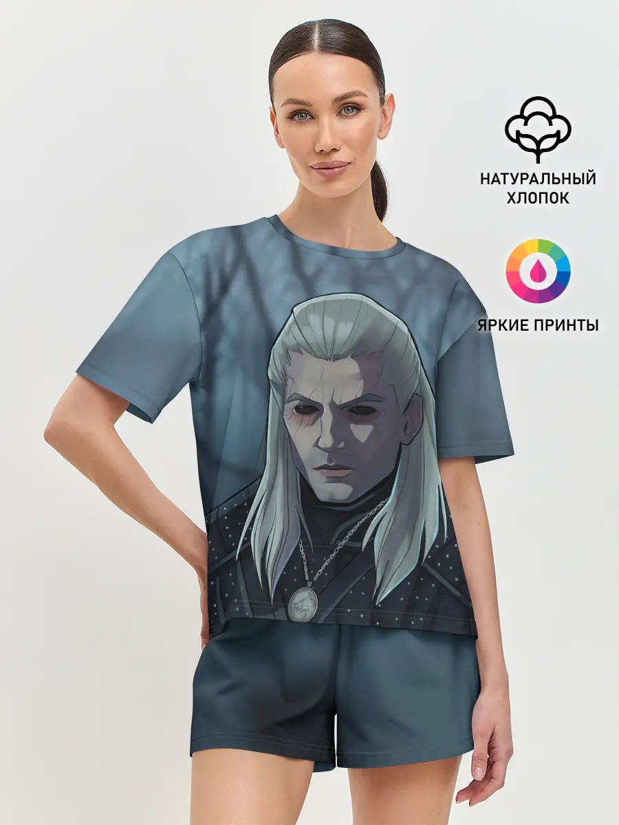 Женская пижама с шортами / НЕТФЛИКС ВЕДЬМАК