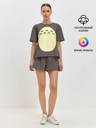 Женская пижама с шортами / Животик Тоторо