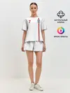Женская пижама с шортами / Дэвид Бекхэм Англия Ретро
