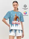 Женская пижама с шортами / Новогодний Fortnite