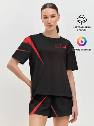 Женская пижама с шортами / Mass Effect N7