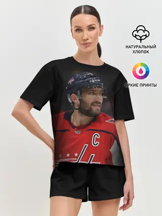 Женская пижама с шортами / Александр Овечкин