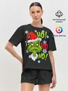 Женская пижама с шортами / Grinch Face No! No! No!