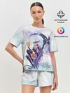 Женская пижама с шортами / Shadow class girl