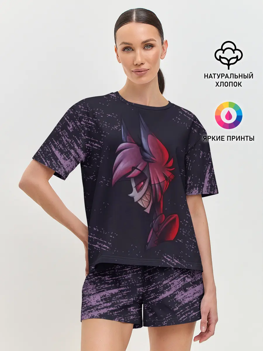 Женская пижама с шортами / ОТЕЛЬ ХАЗБИН АЛАСТОР
