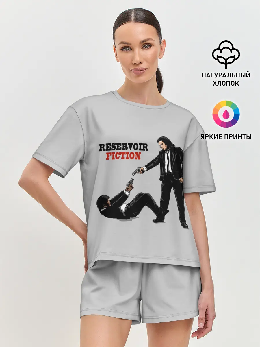Женская пижама с шортами / Криминальное Чтиво