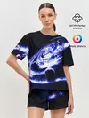 Женская пижама с шортами / GALAXY