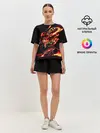 Женская пижама с шортами / Клинок, рассекающий демонов