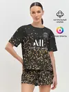 Женская пижама с шортами / Неймар альтернативная 2020