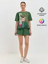 Женская пижама с шортами / Выдающиеся звери