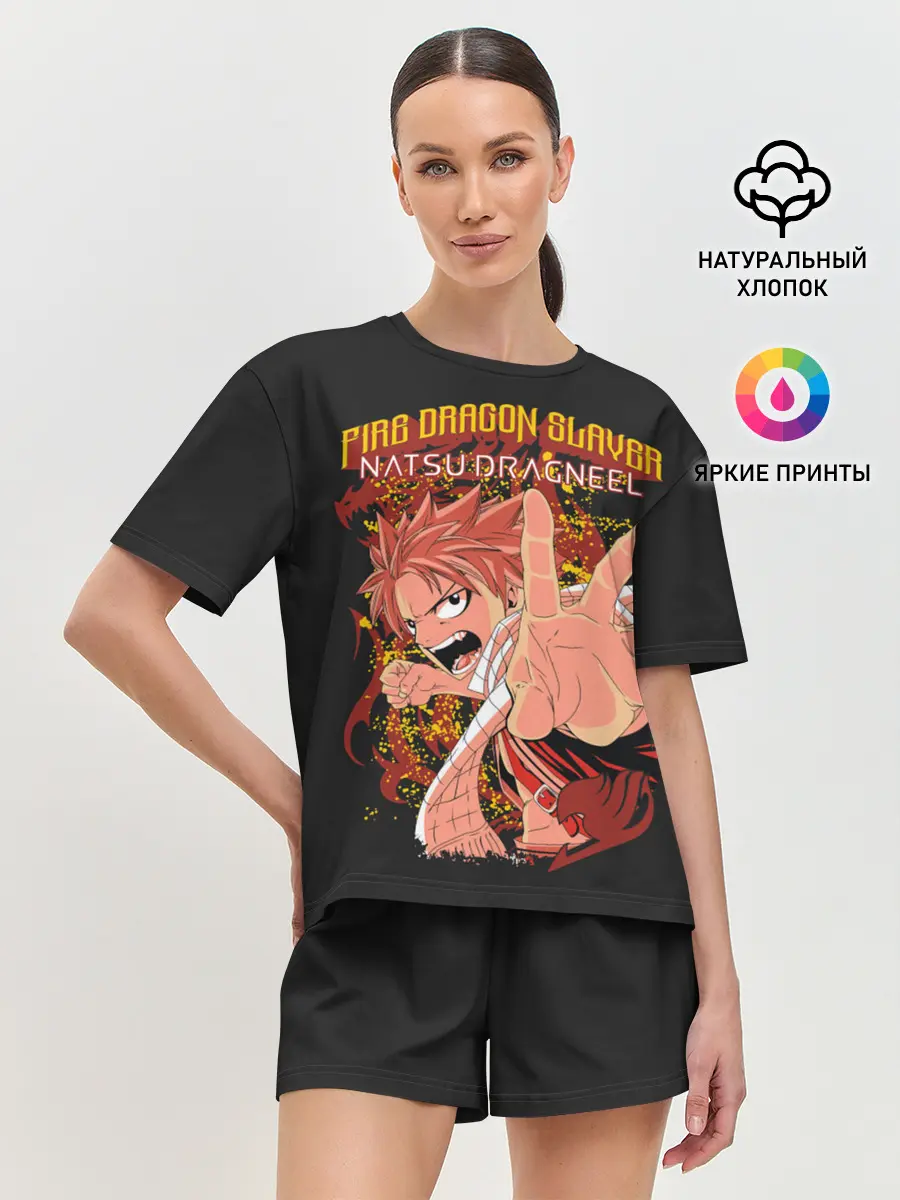 Женская пижама с шортами / Dragon Slayer