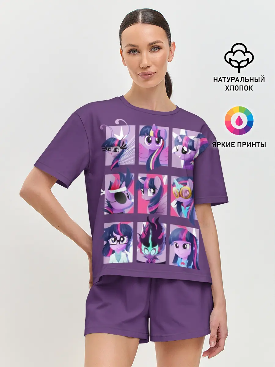 Женская пижама с шортами / Мой маленький пони