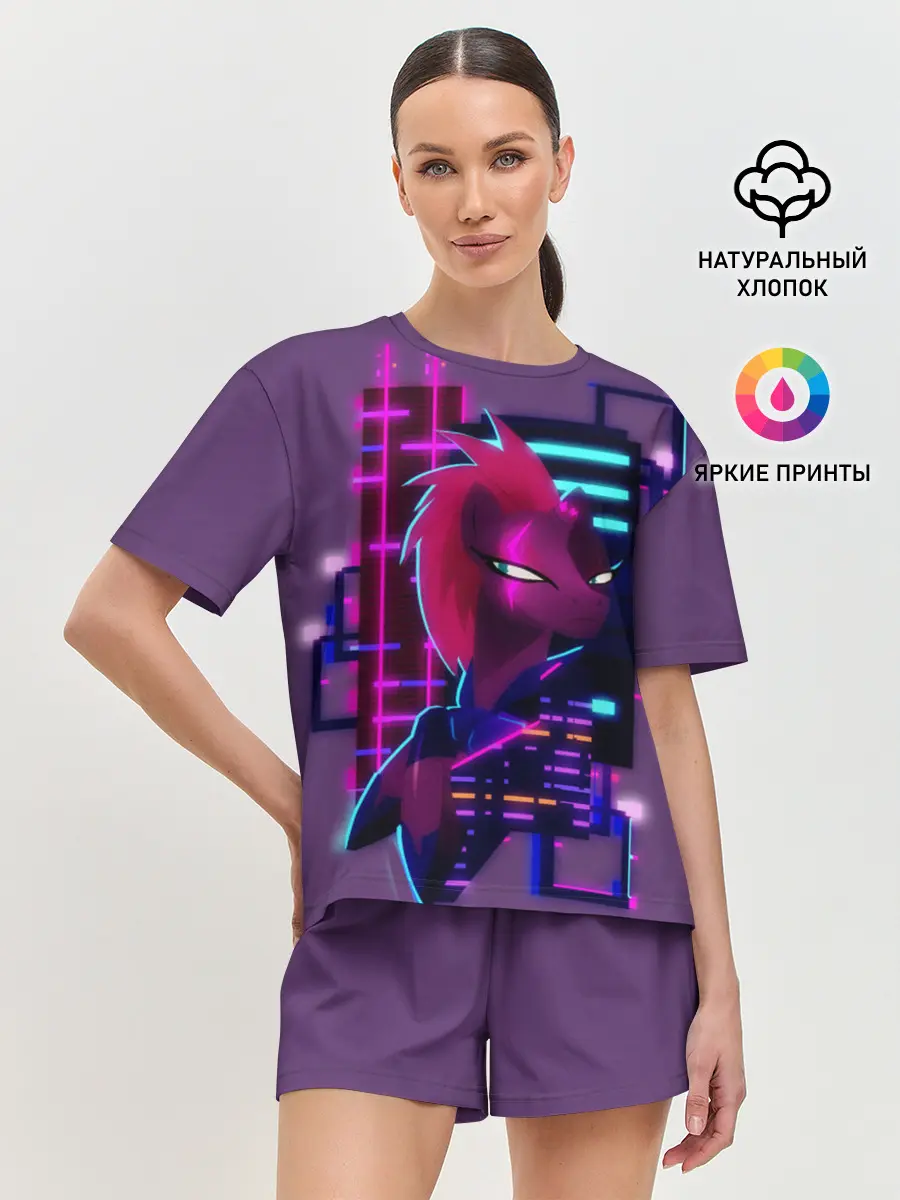 Женская пижама с шортами / Мой маленький пони