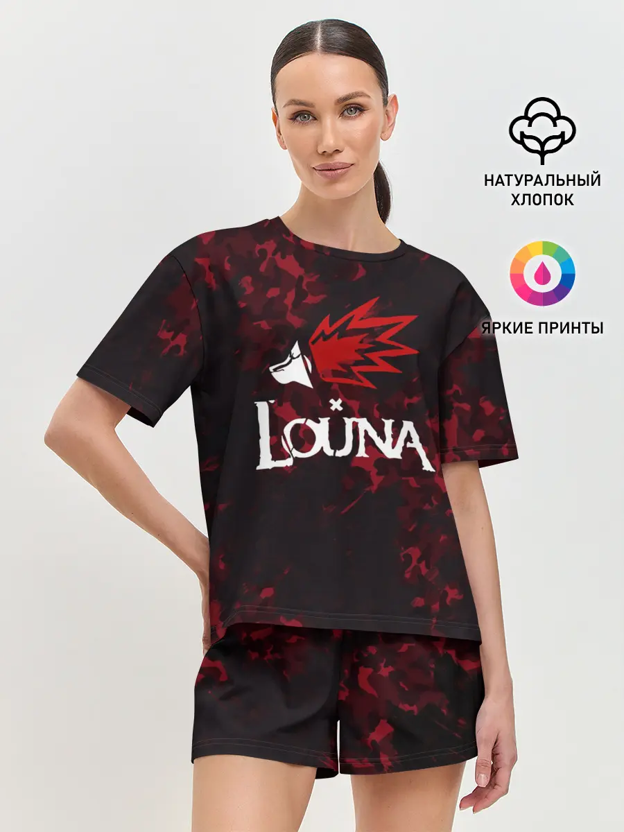 Женская пижама с шортами / Louna