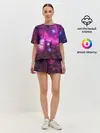 Женская пижама с шортами / КОСМОС