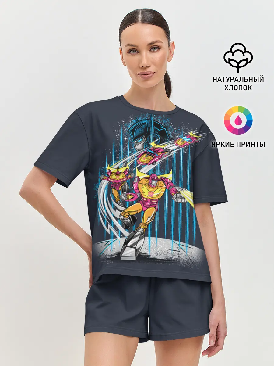 Женская пижама с шортами / Transformers