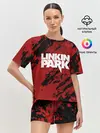 Женская пижама с шортами / Linkin Park