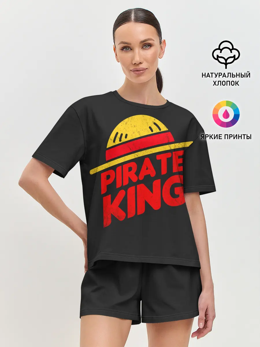 Женская пижама с шортами / One Piece Pirate King