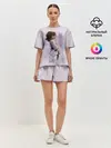 Женская пижама с шортами / Кёкусинкай девушка