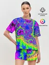 Женская пижама с шортами / NEON&ACID