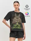 Женская пижама с шортами / Plant a tree Save the forest