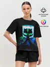 Женская пижама с шортами / Marshmello