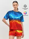 Женская пижама с шортами / Лёд и огонь