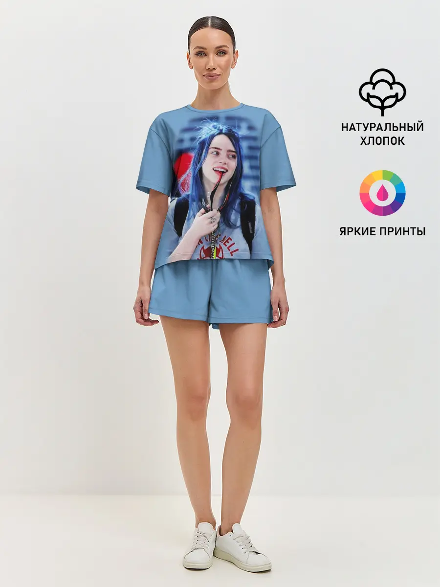 Женская пижама с шортами / BILLIE EILISH