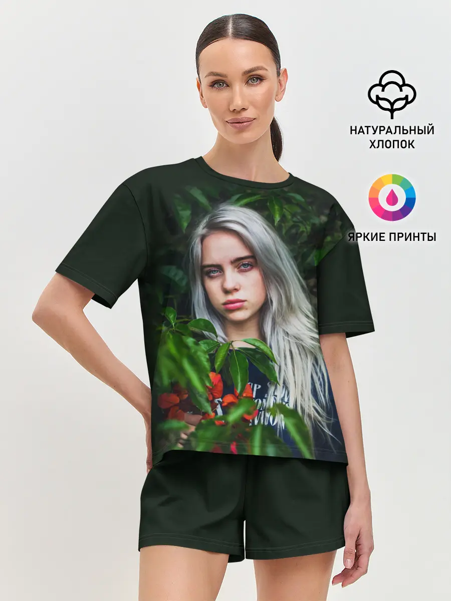 Женская пижама с шортами / BILLIE EILISH