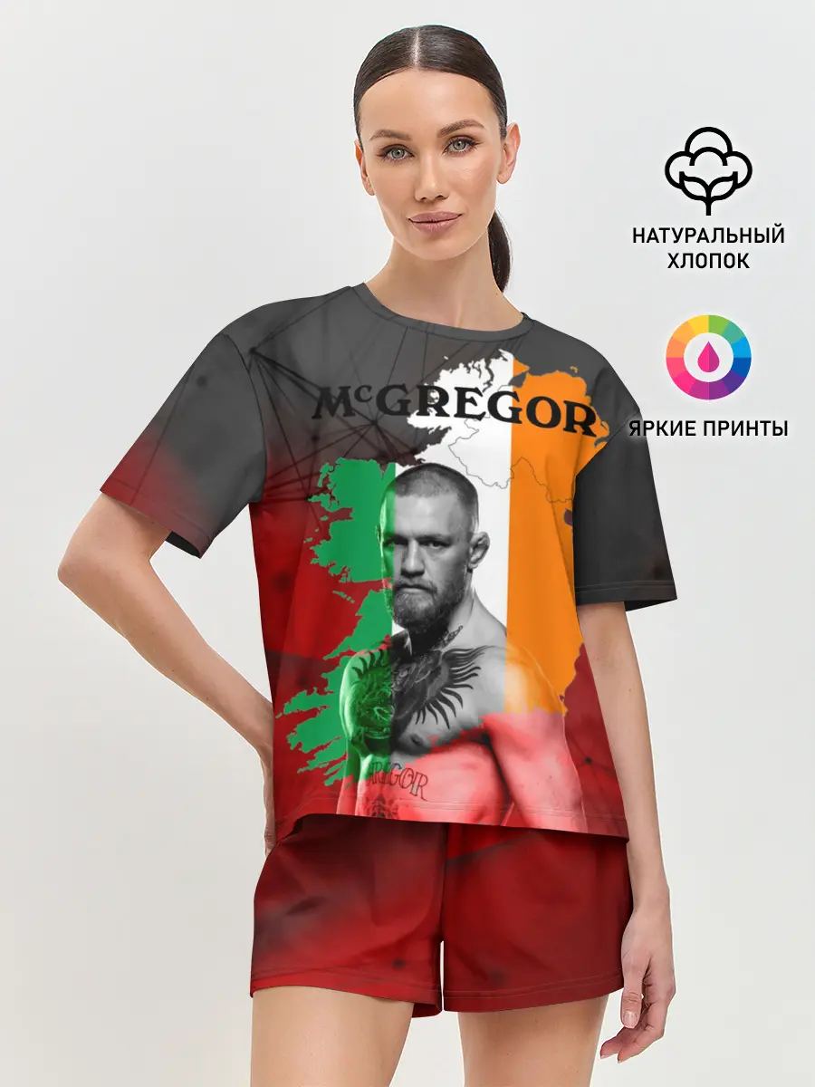 Женская пижама с шортами / Конор